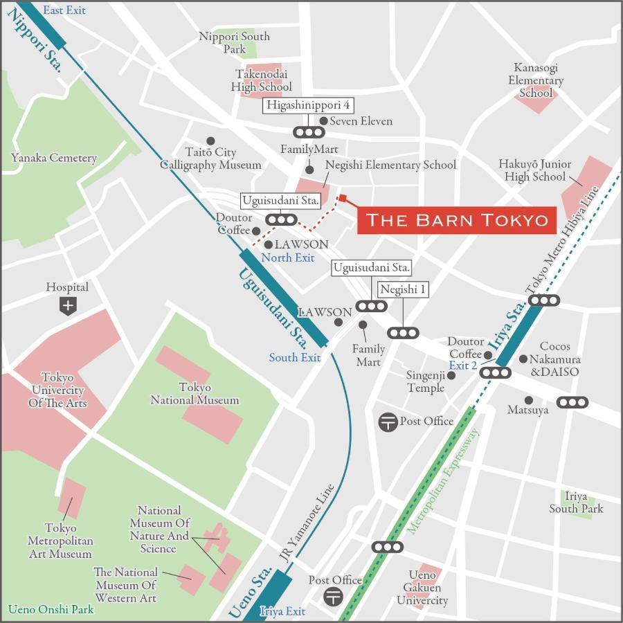 เดอะ บาร์น โตเกียว Hotel ภายนอก รูปภาพ